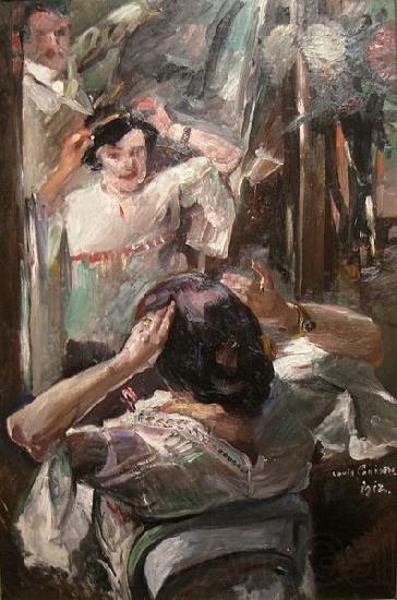 Lovis Corinth At the Mirror Norge oil painting art